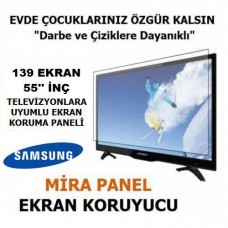 Samsung Tv Ekran Koruyucusu 3 mm 50au8000 50"İnç 4K Tv